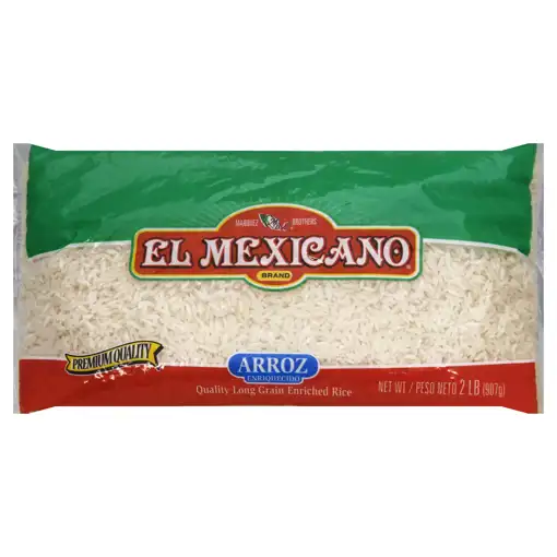 EL MEXICANO LONG GRAIN ENRICHED RICE 2LB