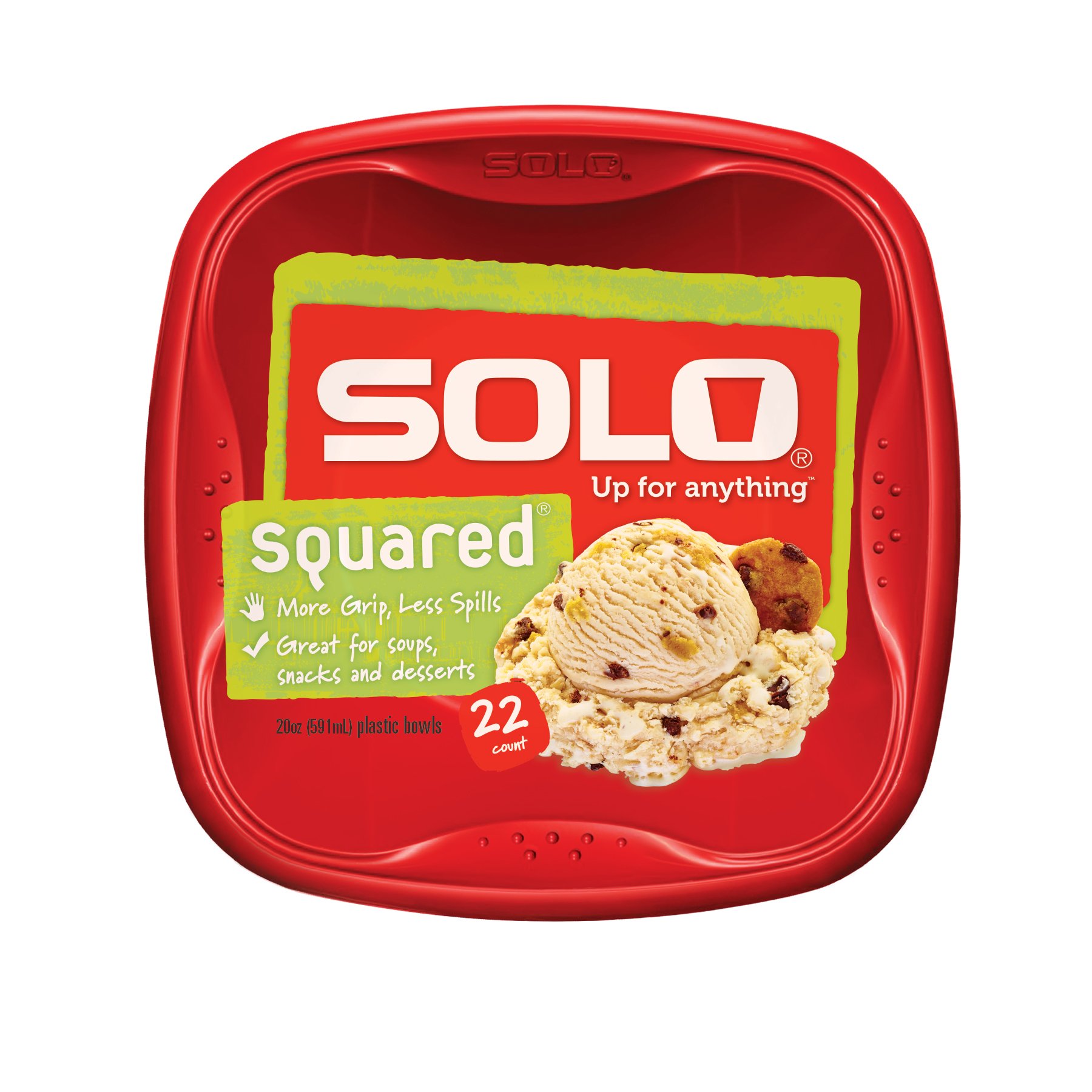 SOLO SQUARED BOWLS 22P