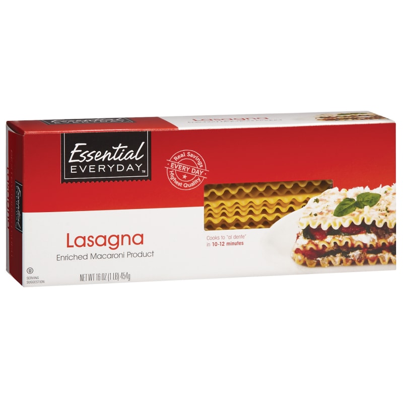ESSENTIAL EVERYDAY LASAGNA 16OZ