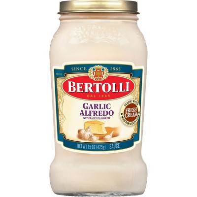 BERTOLLI GARLIC ALFREDO SAUCE 15OZ