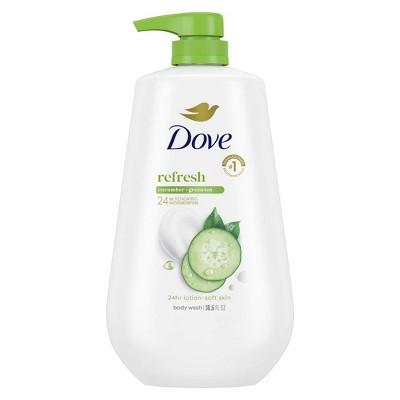 DOVE BODY WASH CUCUMBER & GREEN TEA