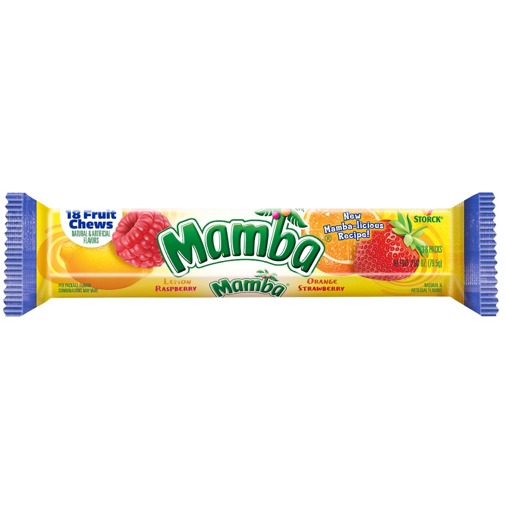 MAMBA FRUIT CHEWS 18P