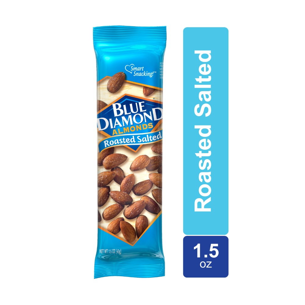 BLUE DIAMOND ALMONDS ROASTED SALTED 1.5