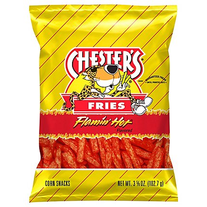 CHESTERS FRIES FLAMIN HOT 3.625OZ
