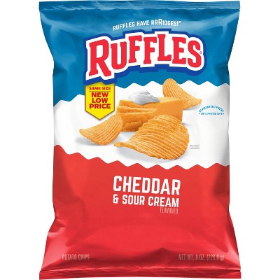 RUFFLES CHEDDAR & SOUR CREAM 2.25OZ