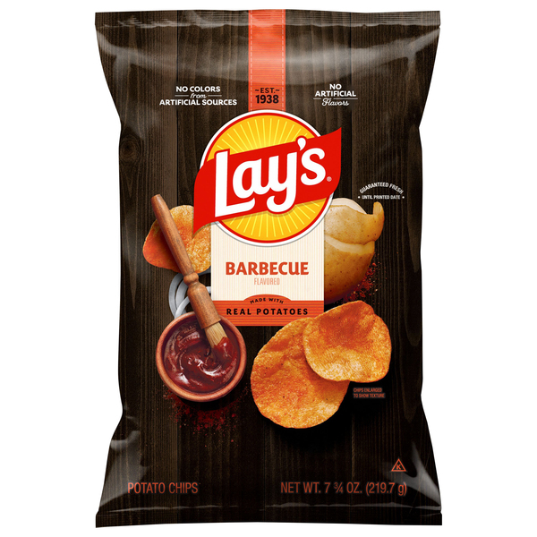 LAYS BARBECUE 7.75OZ