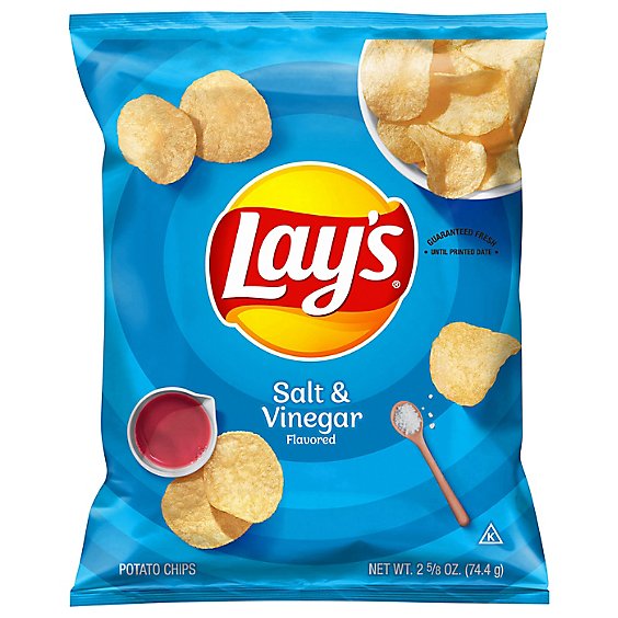 LAYS SALT & VINEGAR 2.625OZ