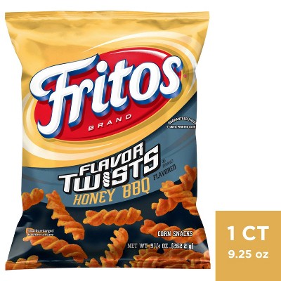 FRITOS FLAVOR TWISTS HONEY BBQ 9.25OZ