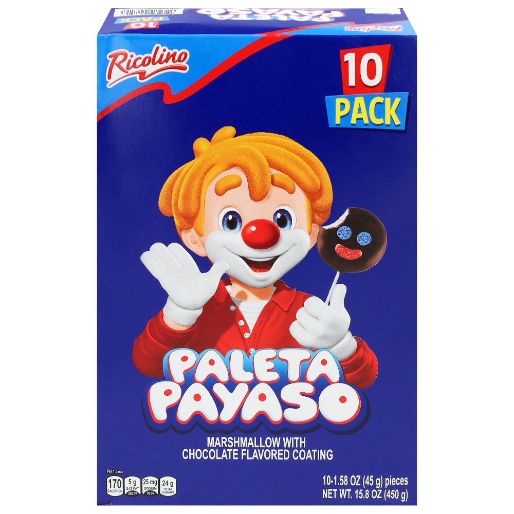 RICOLINO PALETA PAYASO 1.58OZ