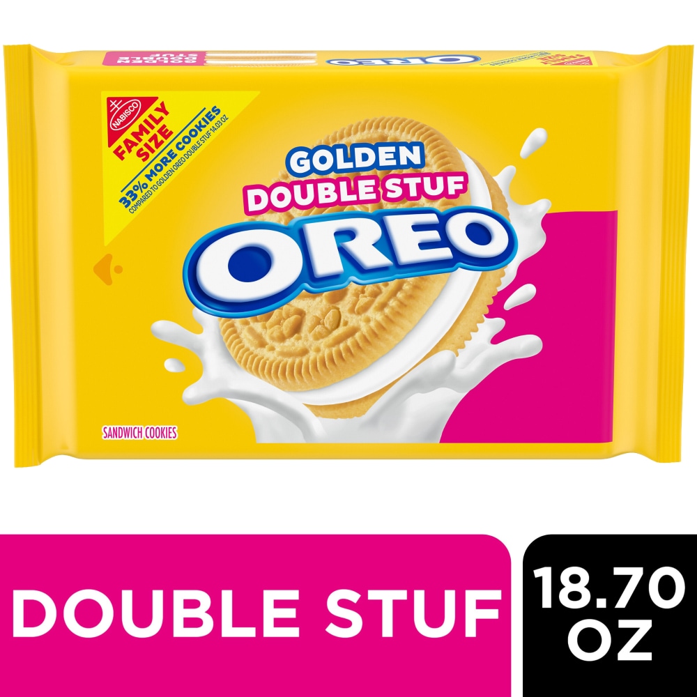 OREO GOLDEN DOUBLE STUF FAMILY 18OZ