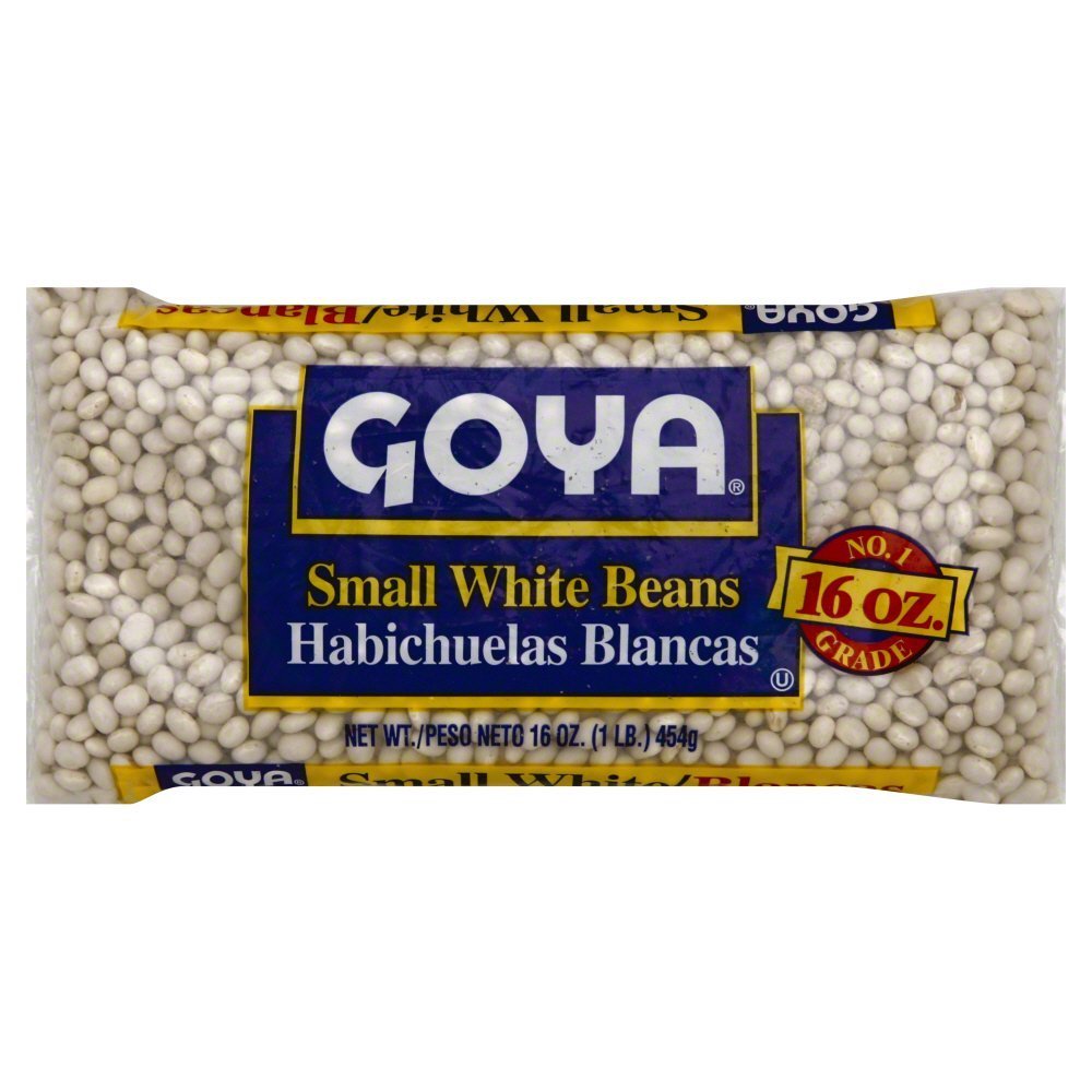 GOYA SMALL WHITE BEANS 16OZ