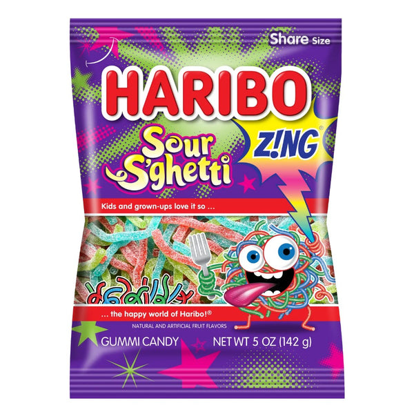 HARIBO SOUR SGHETTI 5OZ