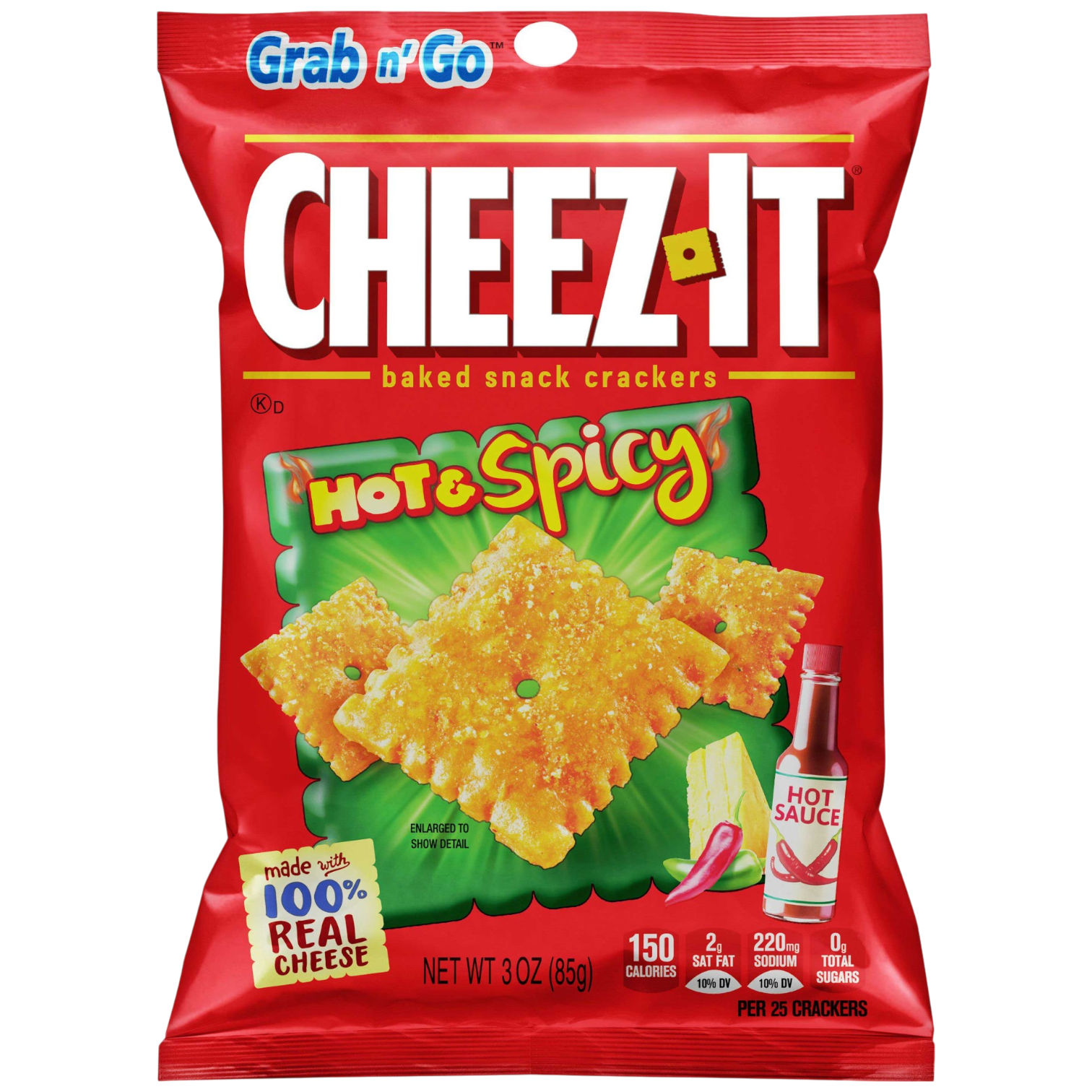 CHEEZ IT HOT & SPICY 3OZ