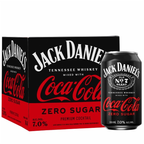 JACK DANIELS MIXED WITH COCA COLA 12OZ