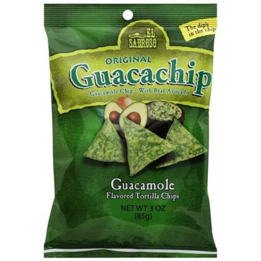EL SABROSO GUACACHIP GUACAMOLE 3OZ