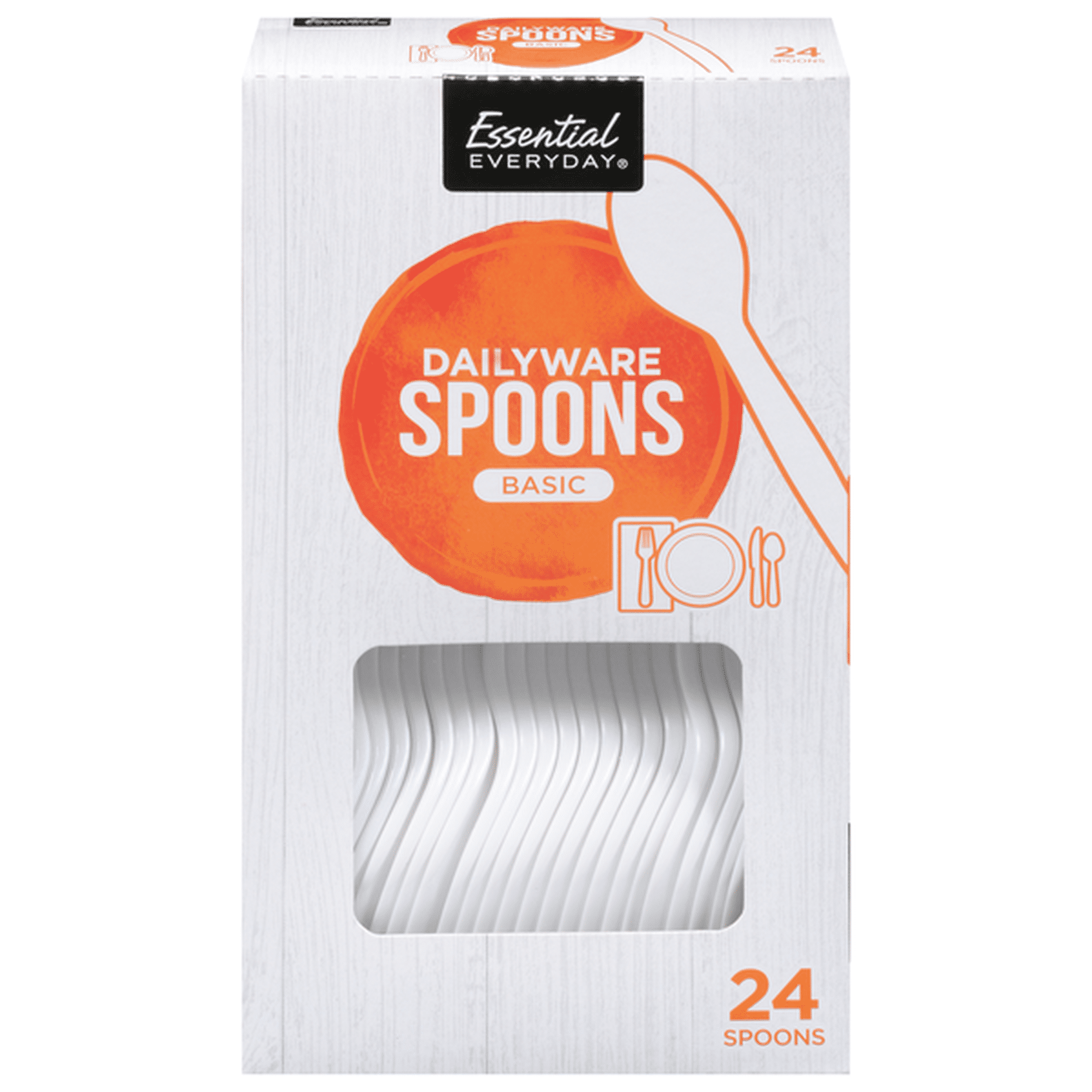 ESSENTIAL EVERYDAY SPOONS 24PC