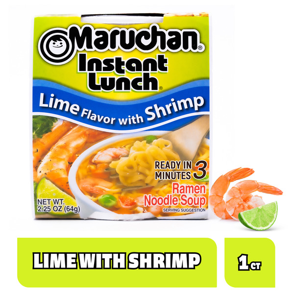 MARUCHAN LIME WITH SHRIMP 2.2OZ