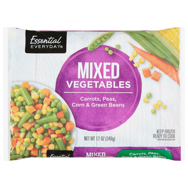 ESSENTIAL EVERYDAY MIXED VEGETABLES 12OZ