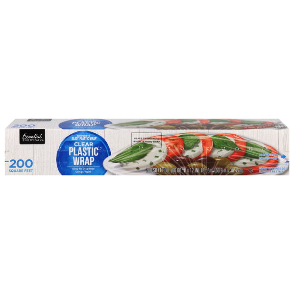 ESSENTIAL EVERYDAY PLASTIC WRAP 200SQFT