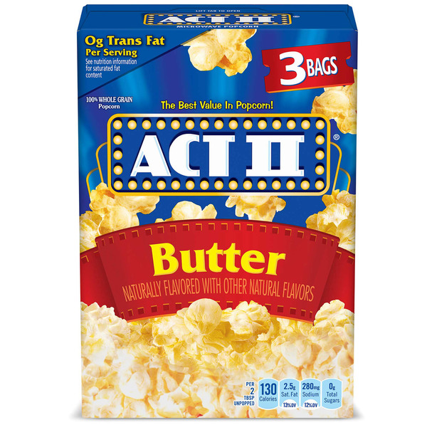 ACT II BUTTER POPCORN 8.25OZ