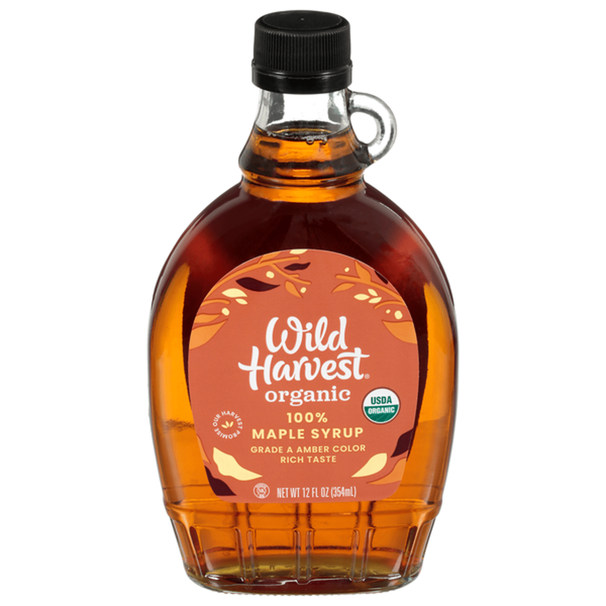 WILD HARVEST ORGANIC MAPLE SYRUP 12OZ