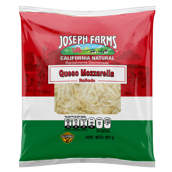 JOSEPH FARMS MOZZARELLA CHEESE SHREDDED