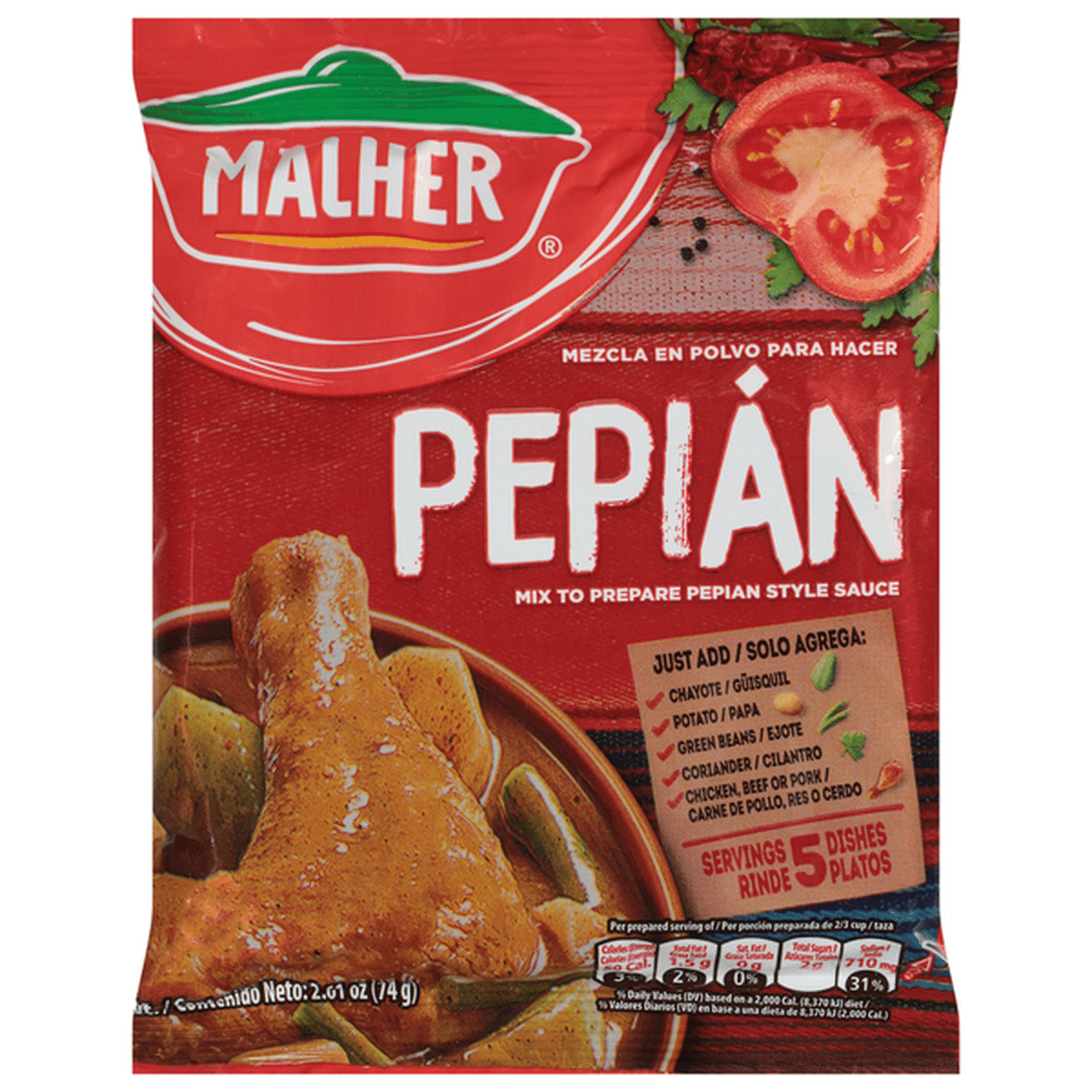 MALHER PEPIAN 2.61OZ