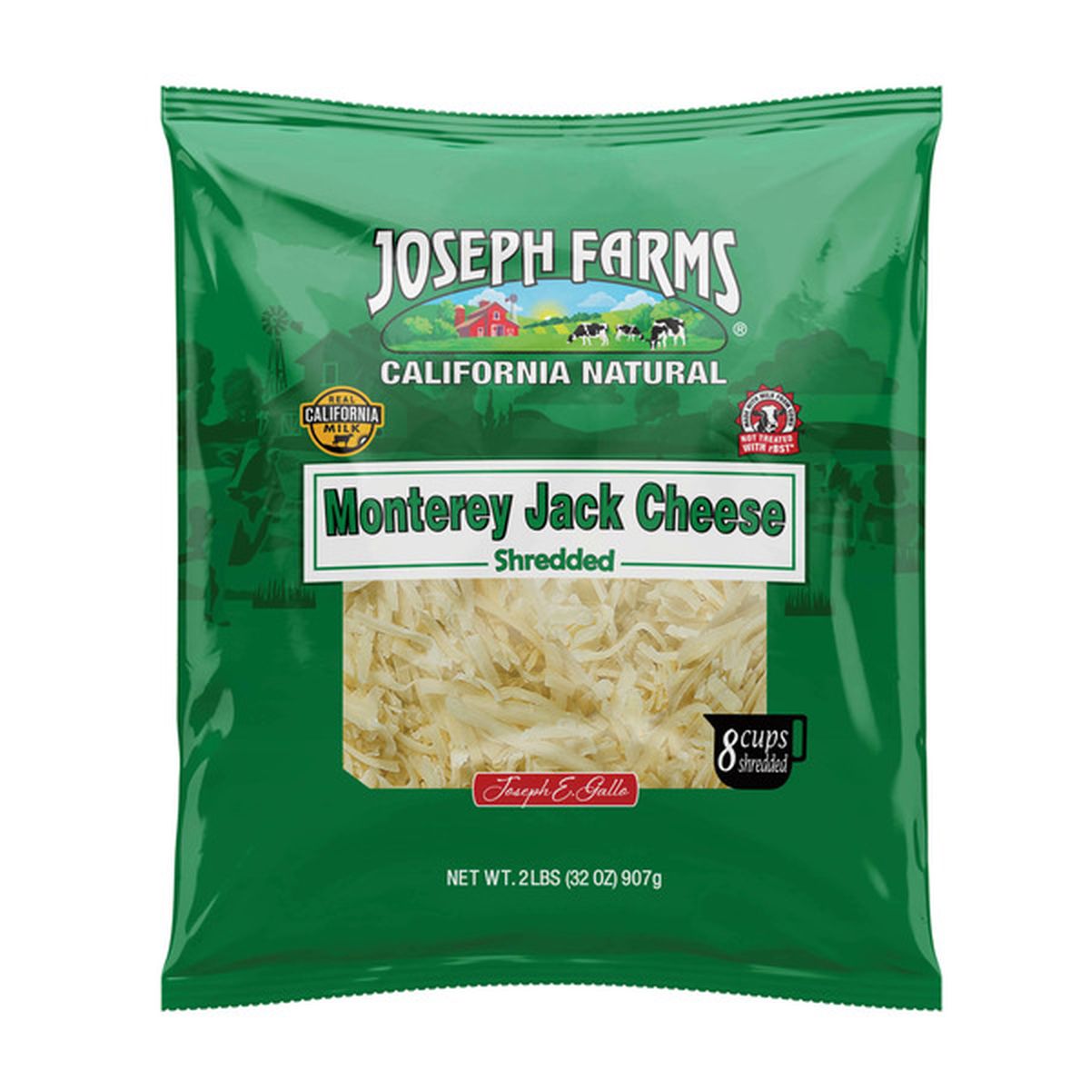 JOSEPH FARMS MONTEREY JACK SHREDDED 16OZ