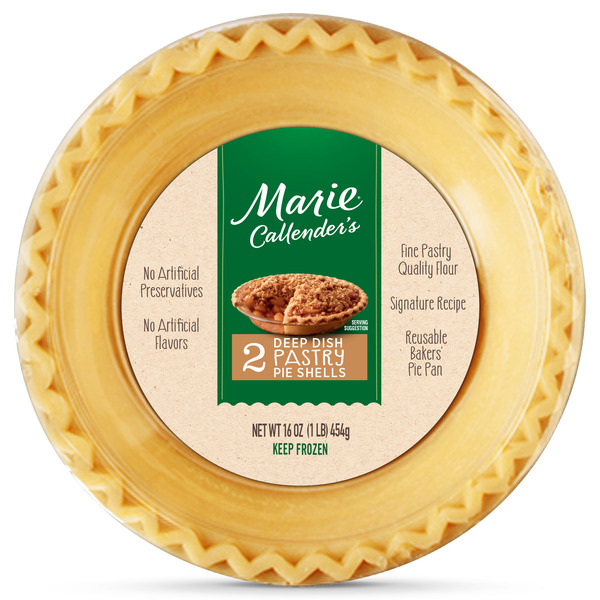 MARIE CALLENDERS PIE SHELLS DEEP DISH 2P