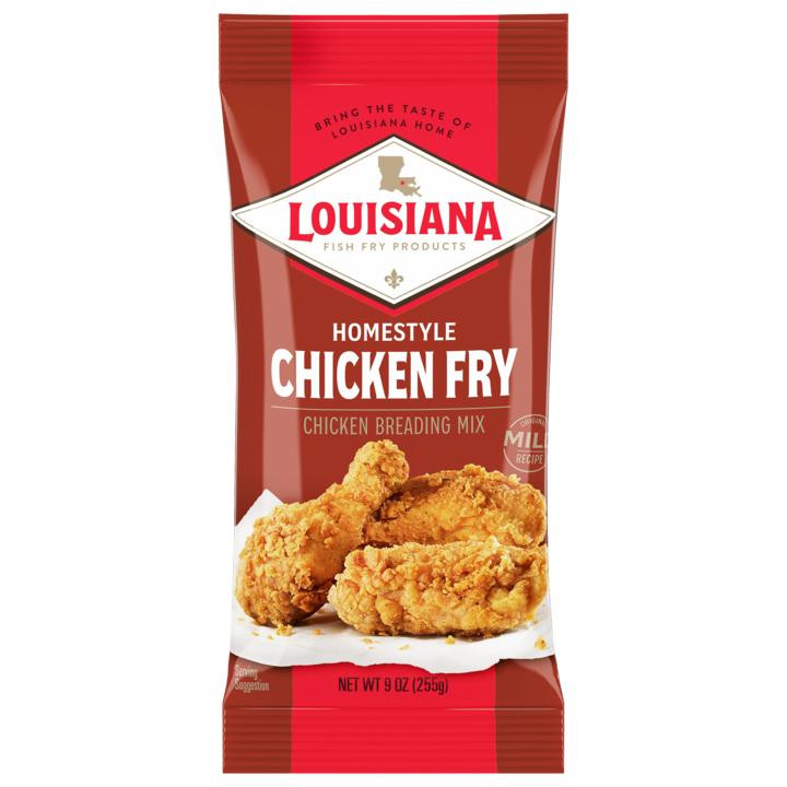 LOUISIANA HOMESTYLE CHICKEN FRY 9OZ