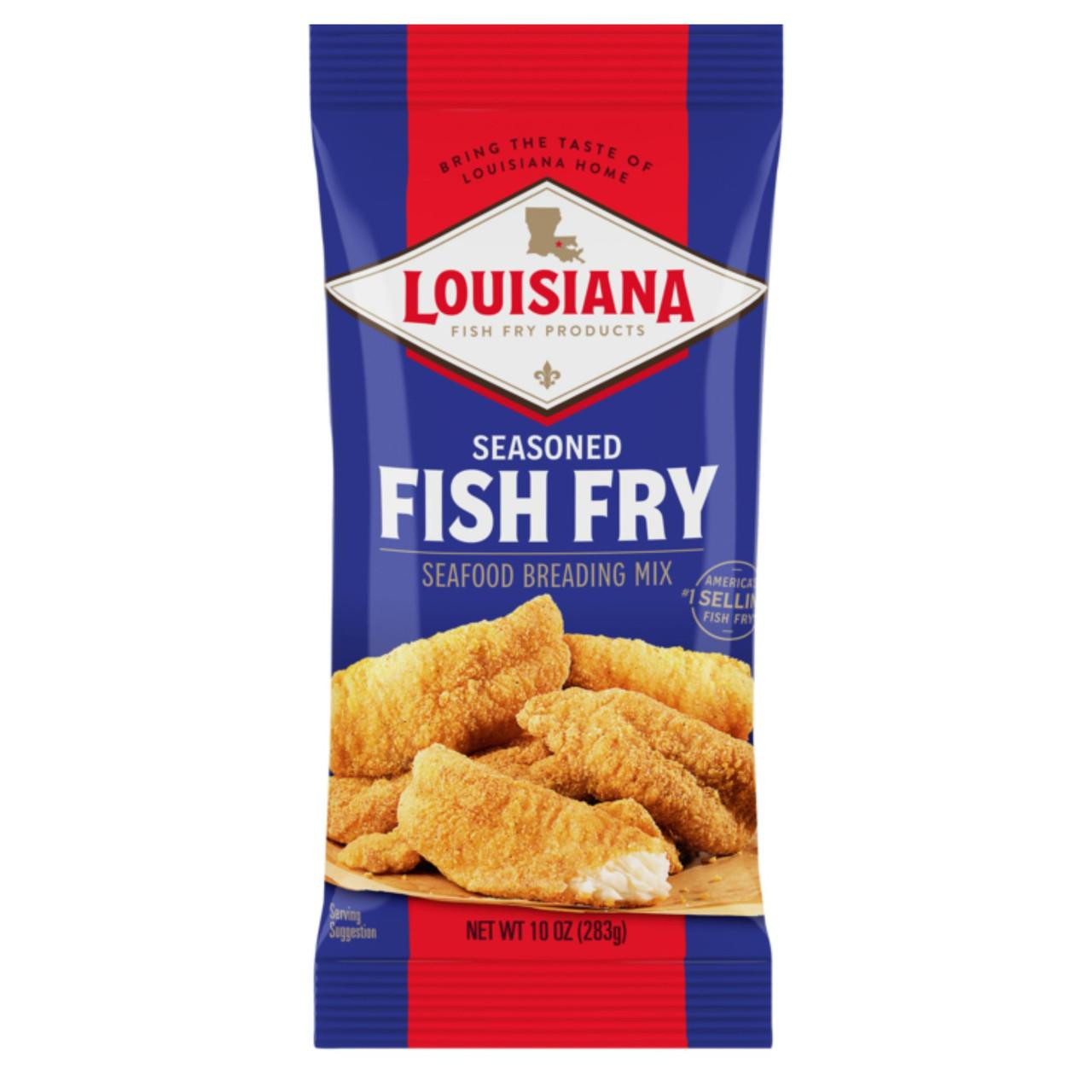LOUISIANA SEASONED FISH FRY 10OZ