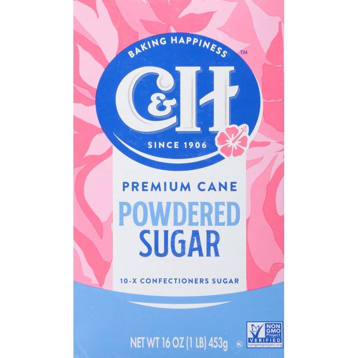 C&H POWDERED SUGAR 16OZ