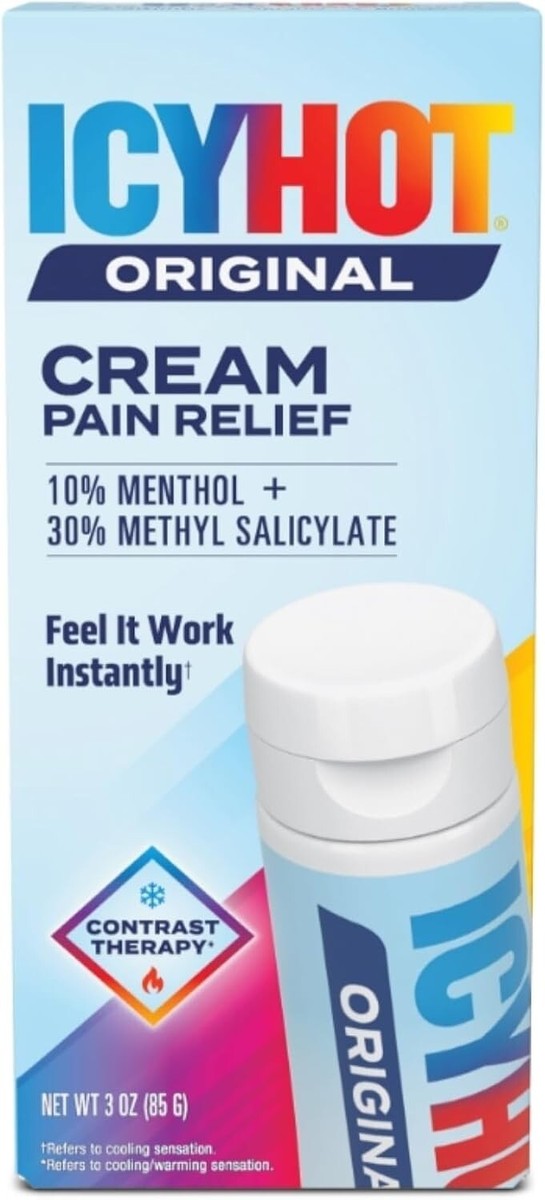 ICY HOT PAIN RELIEF CREAM 3OZ