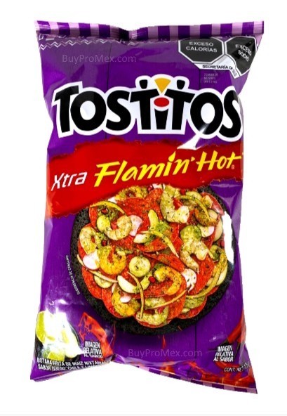 TOSTITOS XTRA FLAMIN HOT 6.1OZ