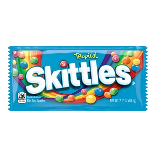 SKITTLES TROPICAL 2.17OZ