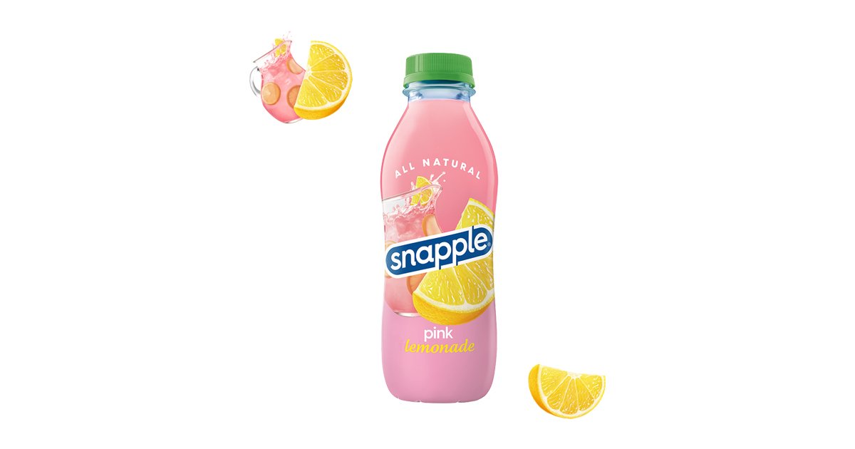 SNAPPLE PINK LEMONADE 12OZ