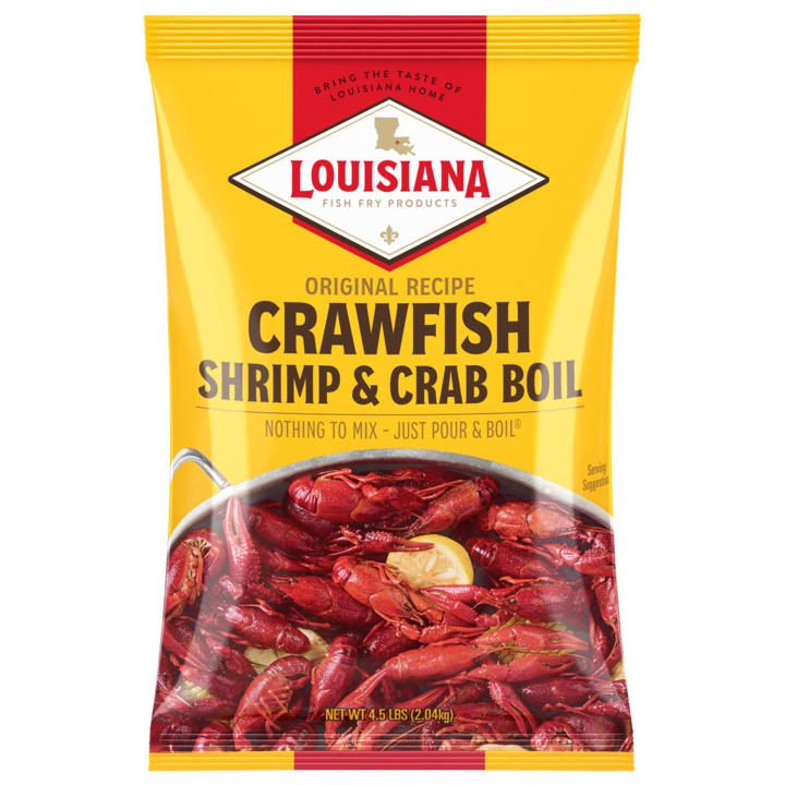 LOUISIANA CRAWFISH SHRIMP & CRAB BOIL