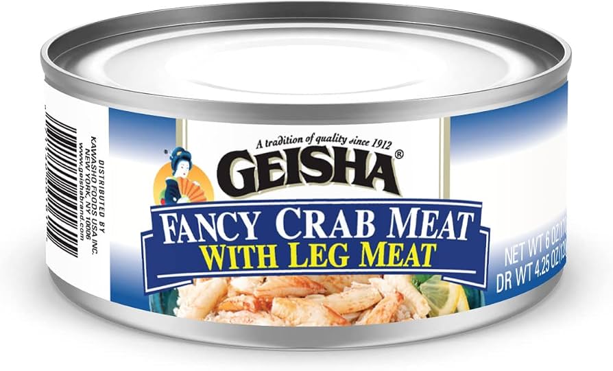GEISHA FANCY CRAB MEAT 6OZ