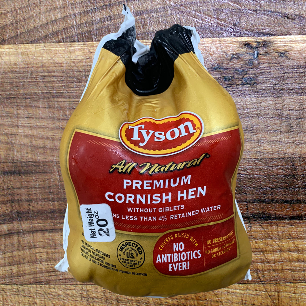 Cornish Hen (sold by pound, 1 lb minimum)