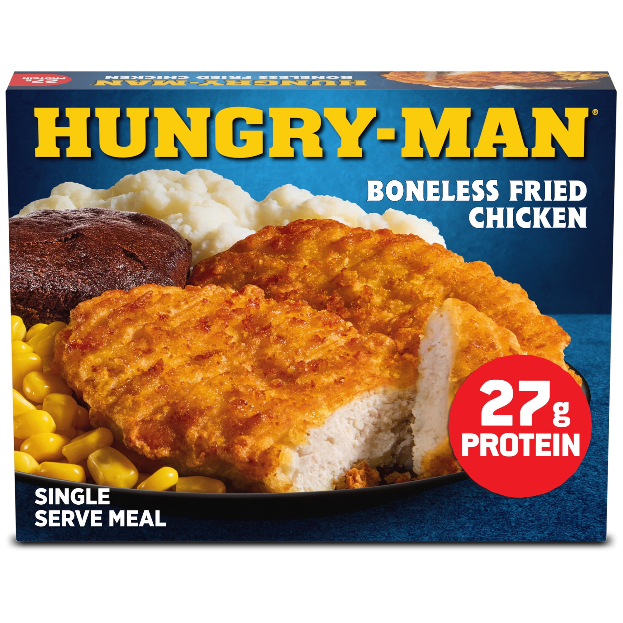 HUNGRY MAN BONELESS FRIED CHICKEN 16OZ