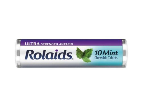 Rolaids Ultra Strength Antacid Mint Chewable Tablets (10 tablets)