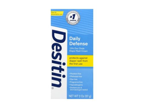 Desitin Daily Defense Baby Diaper Rash Cream, Travel Size (2 oz)