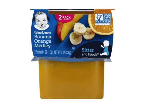 Gerber Banana Orange Medley Sitter (2 x 4 oz)
