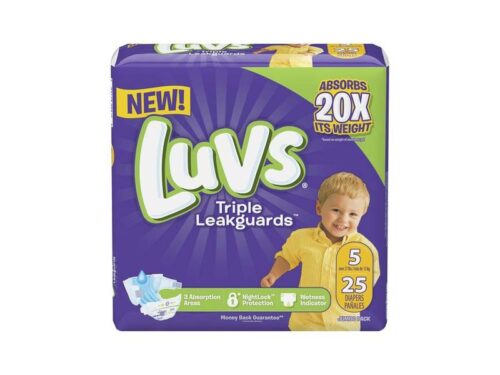Luvs Ultra Leakguards Diapers Size 5 (25 diapers)