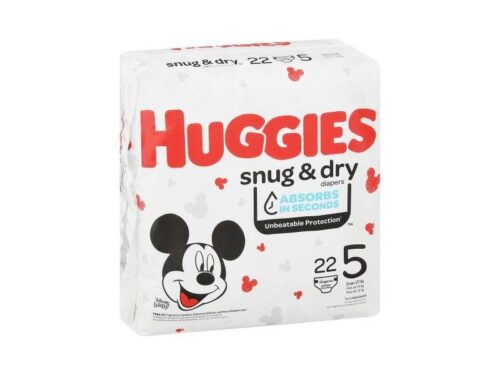 Huggies Snug & Dry Size 5 Jumbo Pack (22 ct)