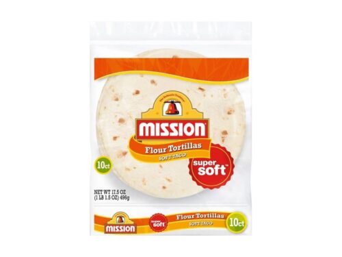 Mission Super Soft Flour Tortillas (10 tortillas)