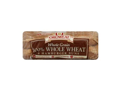 Oroweat Sandwich Buns 100% Whole Wheat (8 ct)