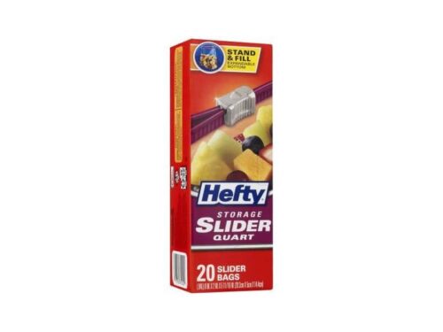 Hefty Slider Storage Quart Bags (20 bags)