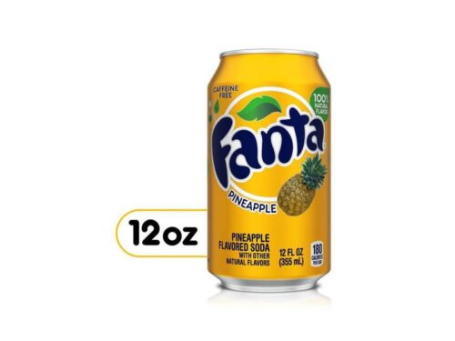 Fanta Pineapple Soda (12 fl oz)