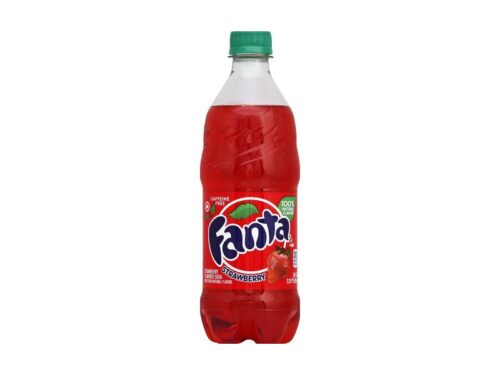 Fanta Strawberry Soda (20 fl oz)